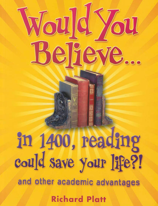 Would You Believe : in 1400 reading could save your life?!