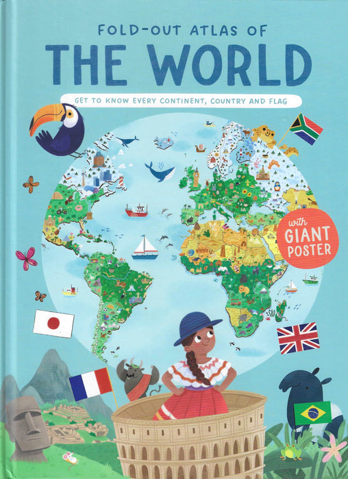 Fold-out Atlas of The World (New Edition)