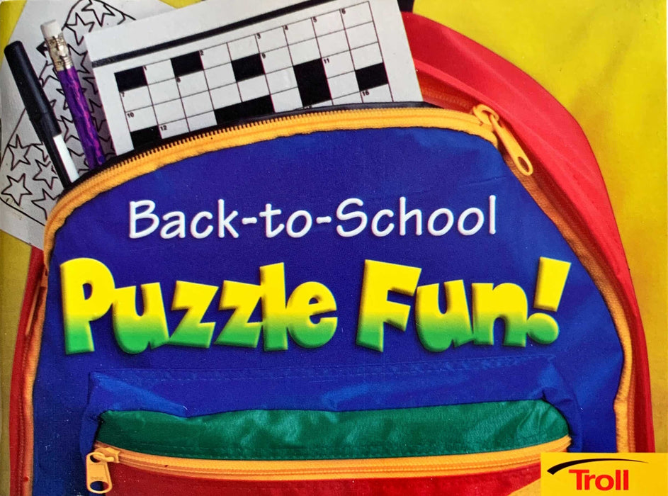 Back to School Puzzle Fun