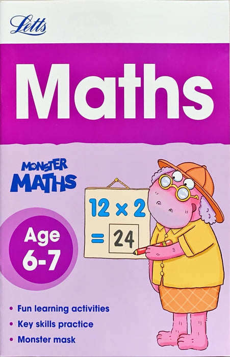 Letts Monster Maths : Maths Age 6-7