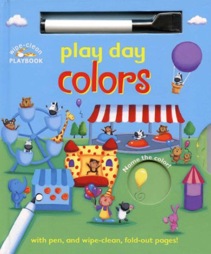 Wipe Clean Play Day Colors Barrons