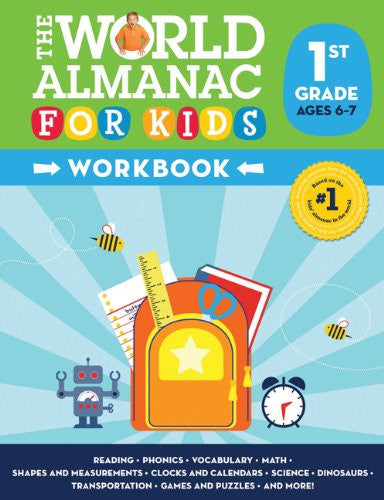 World Almanac For Kids Workbook Grade 1 Ages 6-7