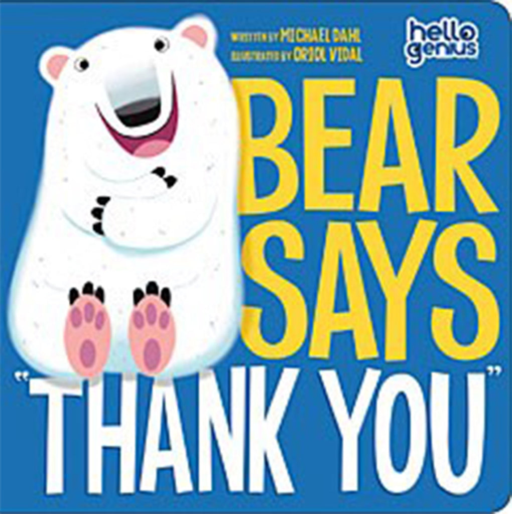 Hello Genius Bear Says Thank You