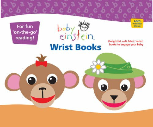 Baby Einstein Wrist Books (Set of 2)