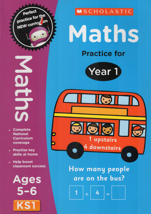 Maths Practice For Year 1: Ages 5-6