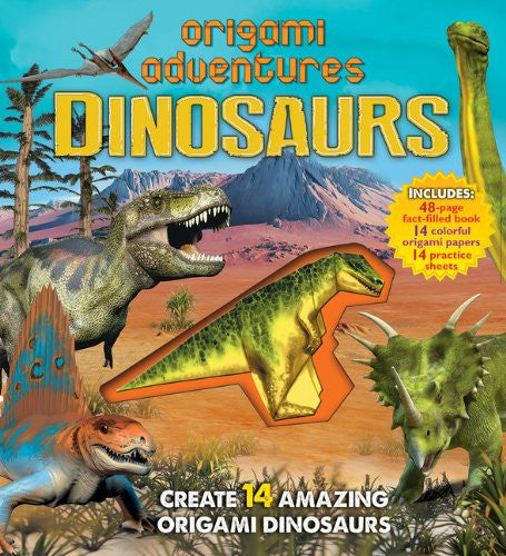 Origami Adventures: Dinosaurs