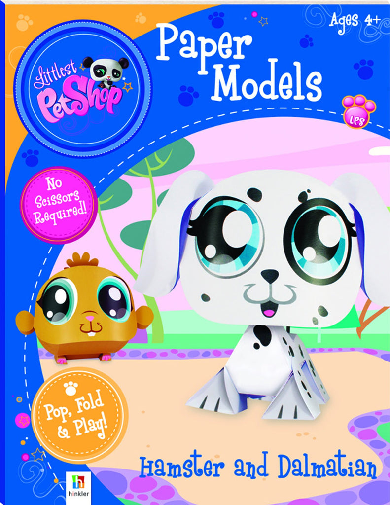 Littlest Pet Shop Paper Models Hamster And Dalmatian