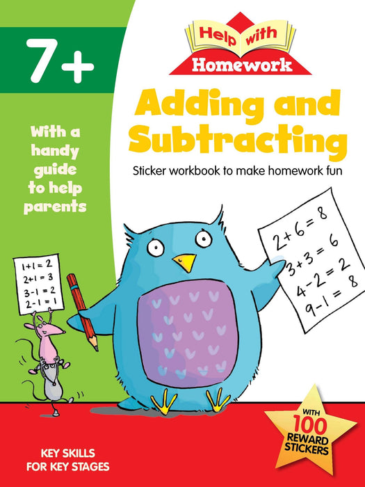 Help With Homework Adding & Subtracting 7+