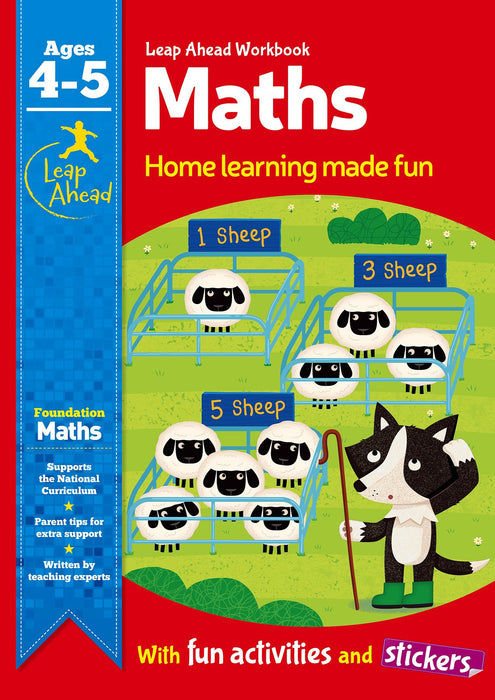 Leap Ahead Workbook Maths Ages 4-5