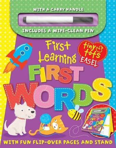Tiny Tots Easel First Learning First Words Wipe Clean
