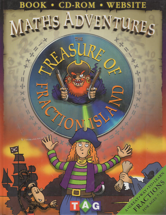 Maths Adventure Treasure Of Fraction Island with CD