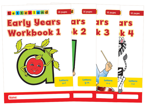 Early Years Workbooks (1-4)