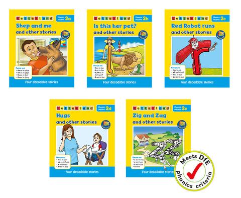 Phonics Readers Set 2 (Set of 5)