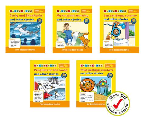 Phonics Readers Set 4 (Set of 5)
