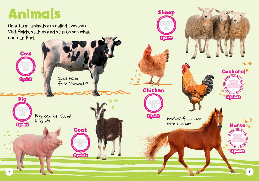 I-Spy : My First Farm - Spy It! Stick It!