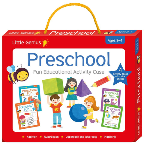Little Genius Preschool Activity Case Ages 3-4