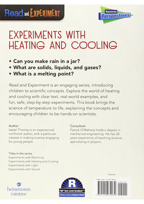 Read and Experiment: Experiments with Heating and Cooling