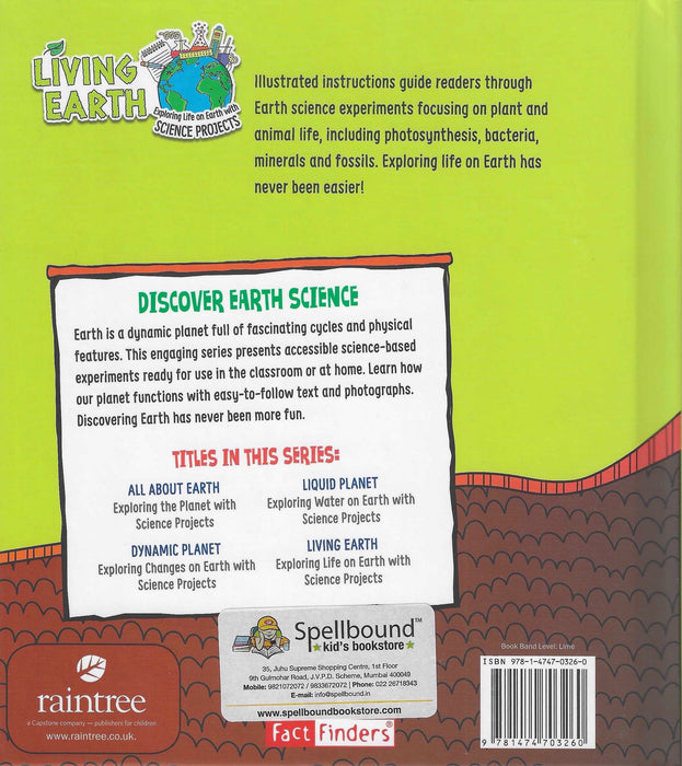 Discover Earth Science : Living Earth - Exploring Life on Earth with Science Projects