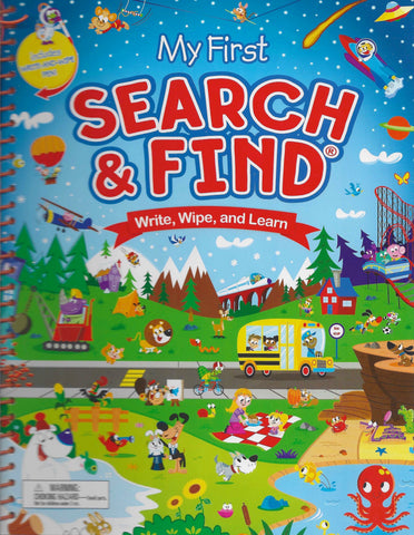 My First Search & Find - Write, Wipe And Learn