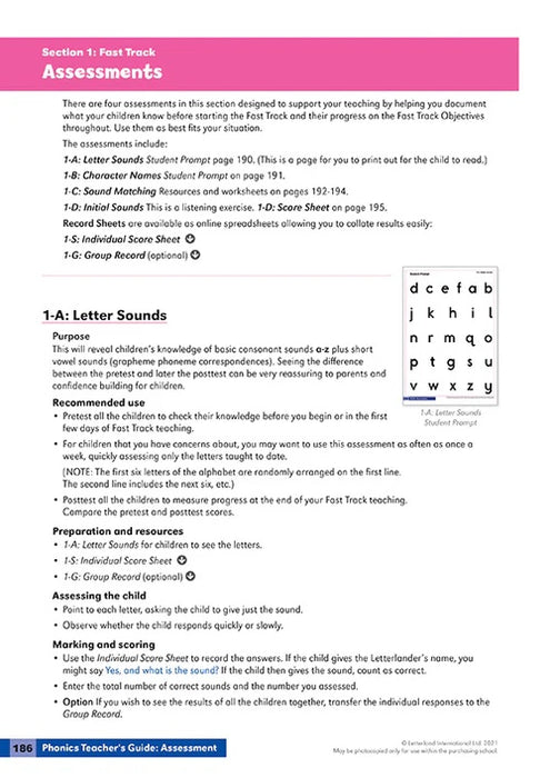 Letterland Phonics Teacher's Guide (2nd Edition)