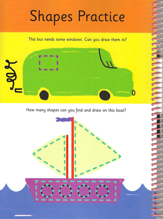 First Time Learning : My Big Wipe Clean - Handwriting (Age 3+)