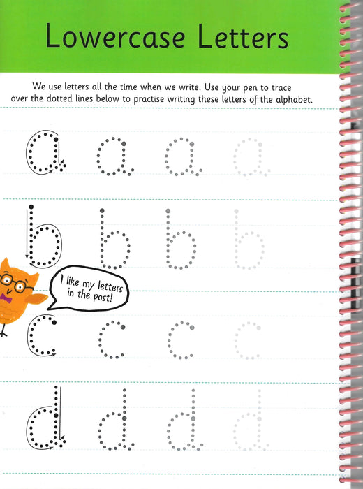 First Time Learning : My Big Wipe Clean - Handwriting (Age 3+)