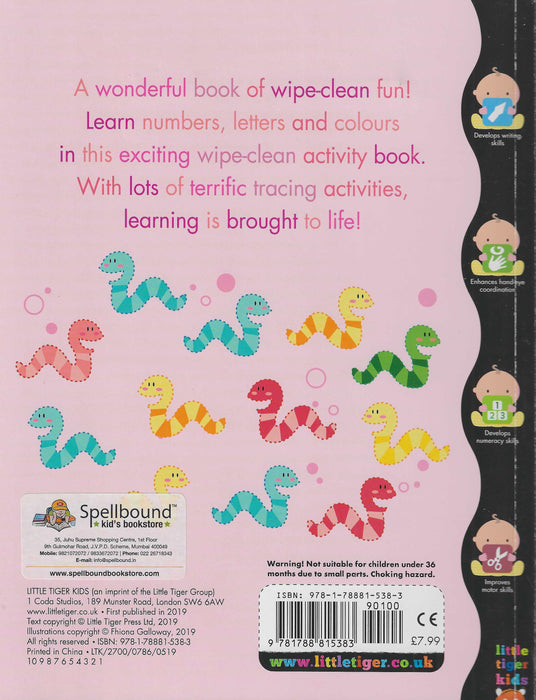 I Can Write! First Things To Learn abc 123 - Wipe Clean Activity Book