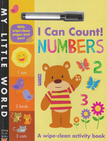 I Can Count! Numbers- Wipe Clean Activity Book