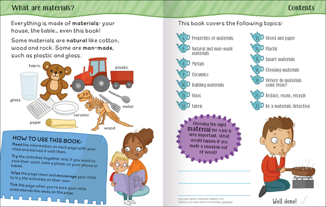 Get Set Go Science : Everyday Materials Wipe Clean (Age 5-7)