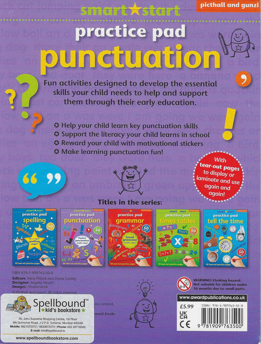 Smart Start Practice Pad : Punctuation
