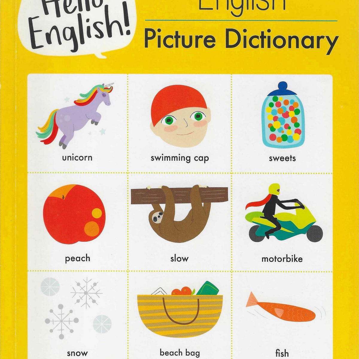 Hello English! English Picture Dictionary — Spellbound Kids Bookstore