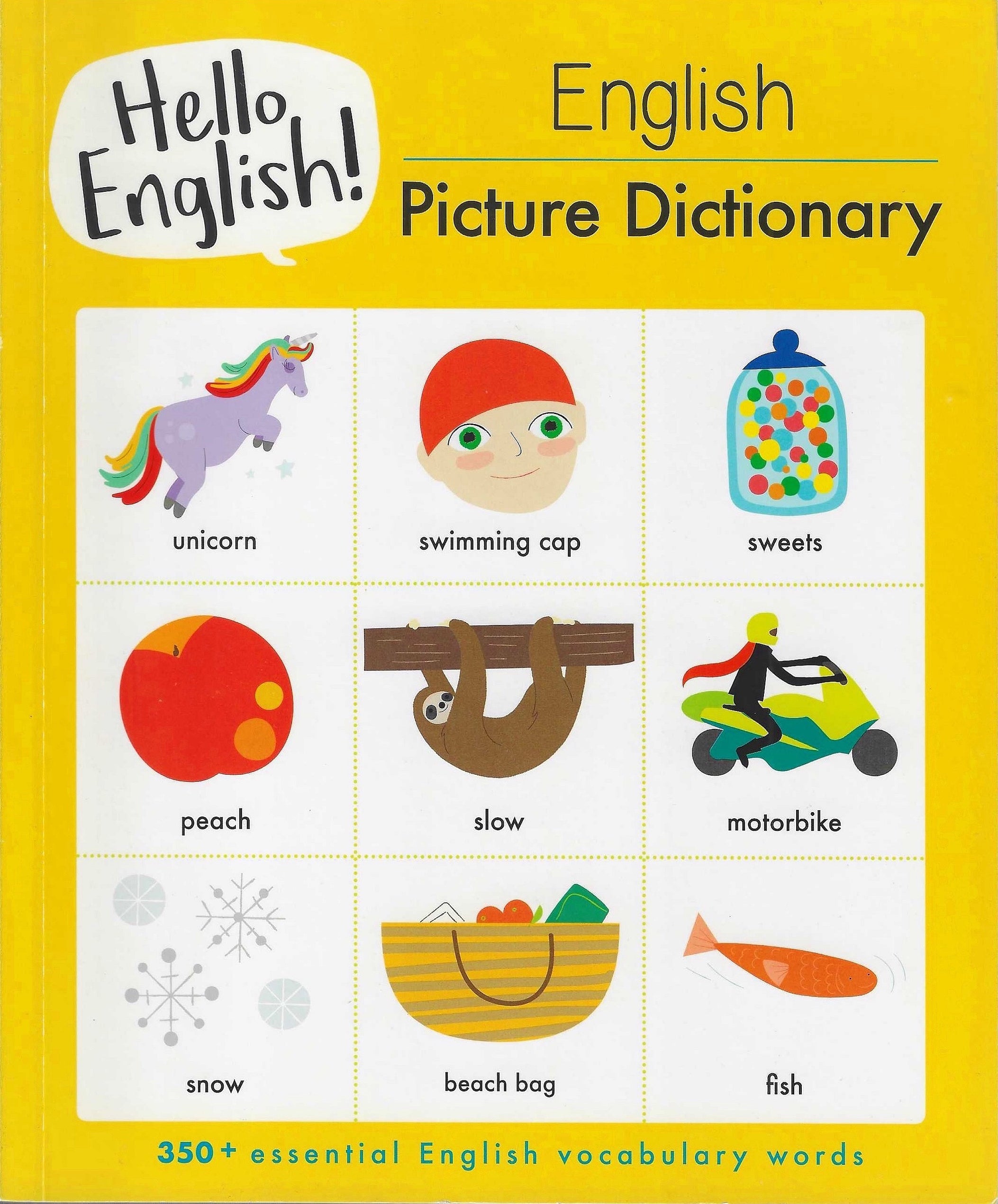 Hello English! English Picture Dictionary — Spellbound Kids Bookstore