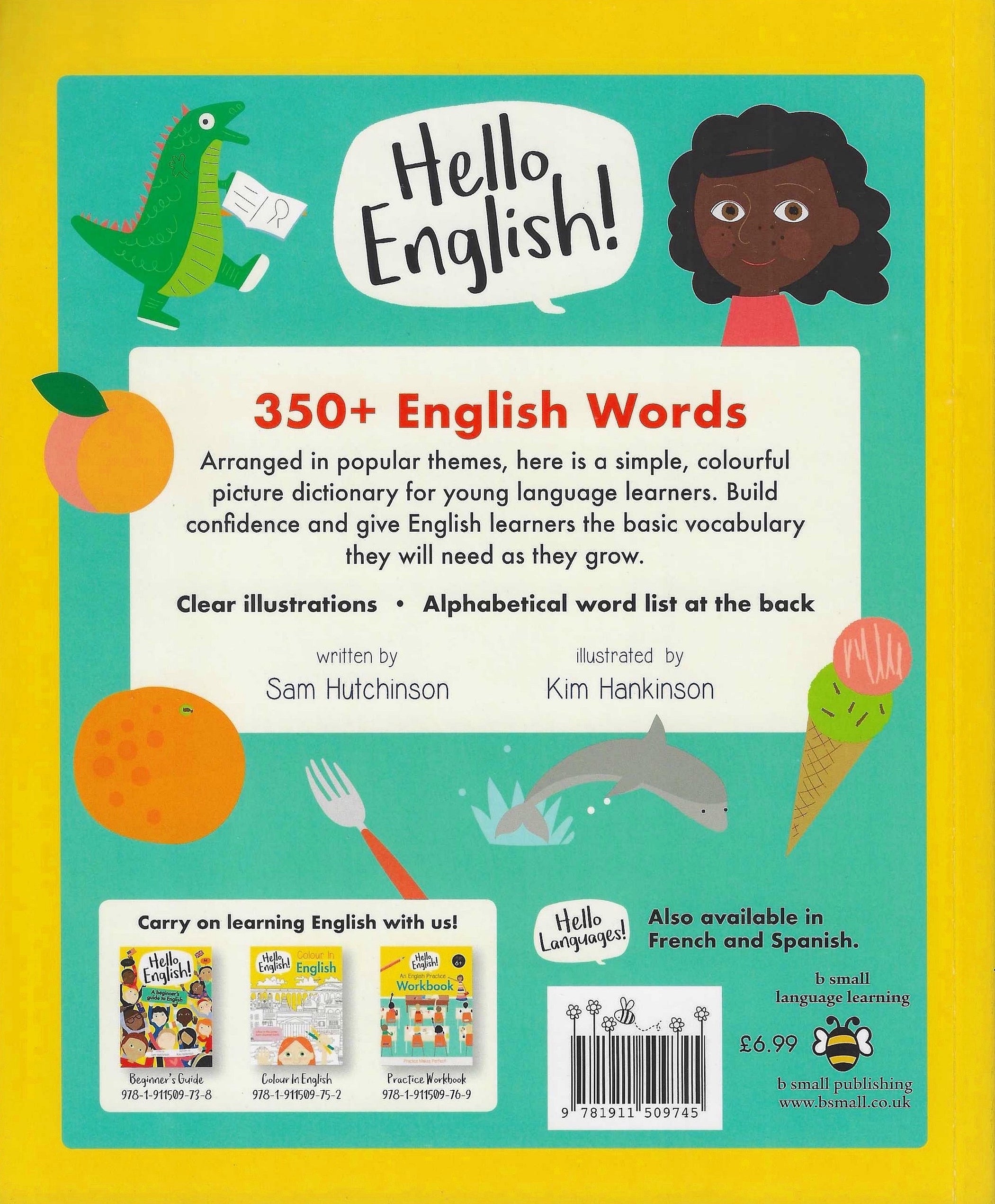 Hello English! English Picture Dictionary — Spellbound Kids Bookstore