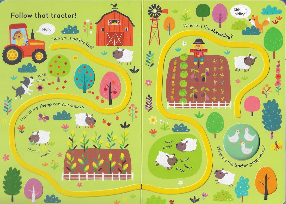 Follow That Tractor! Trace The Trails
