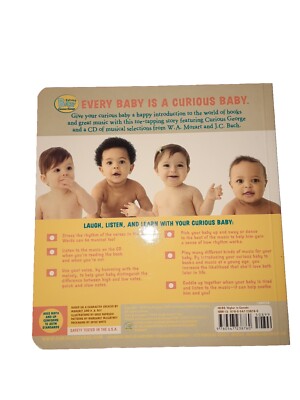 Curious George Curious Baby Music Play Book & Cd Bb