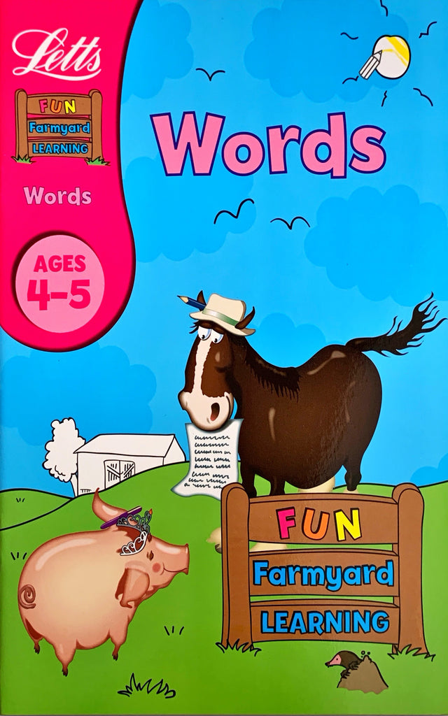 Letts Fun Farmyard Learning : Words Age 4-5