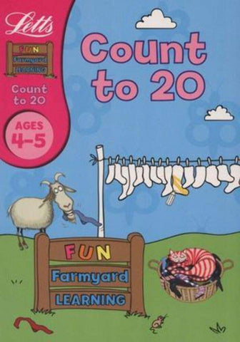 Letts Fun Farmyard Learning : Count to 20 Age 4-5