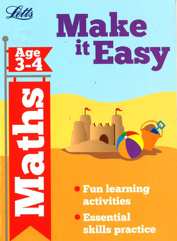 Letts Make it Easy : Maths Age 3-4