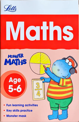 Letts Monster Maths : Maths Age 5-6