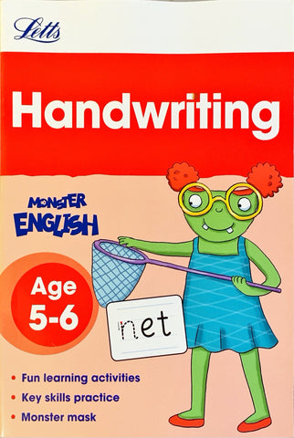 Letts Monster English : Handwriting Age 5-6