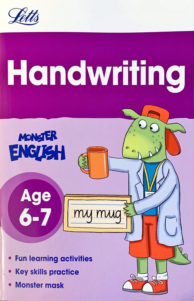 Letts Monster English : Handwriting Age 6-7