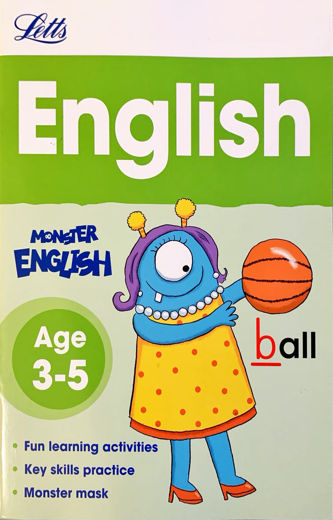 Letts Monster English : English Age 3-5