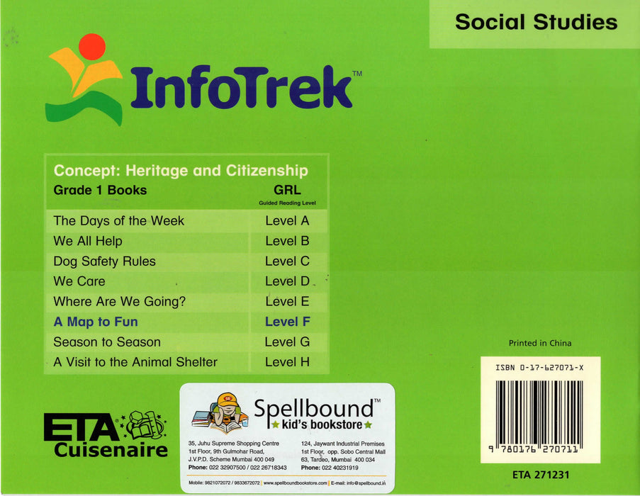 Infotrek Social Studies: A Map to Fun