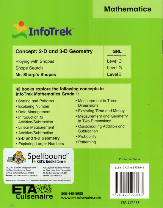 Infotrek Mathematics: Mr. Sharp's Shapes