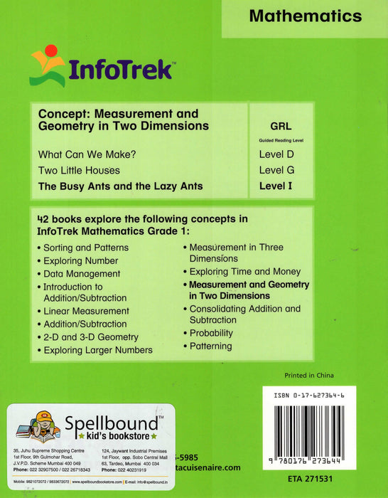 Infotrek Mathematics: The Busy Ants and the Lazy Ants