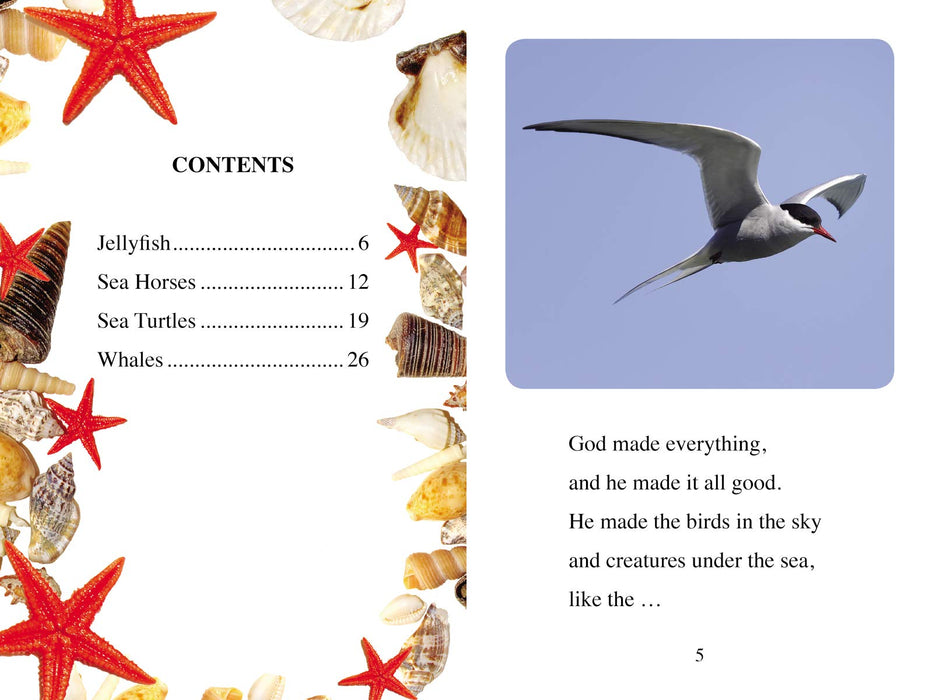 I Can Read : Made By God : Sea Creatures L2