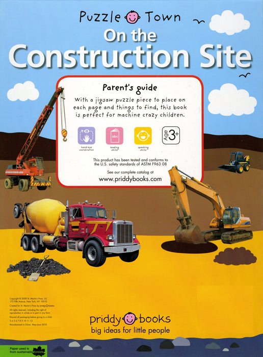 Puzzle Town On The Construction Site Priddy