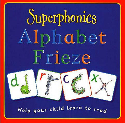 Superphonics Alphabet Frieze