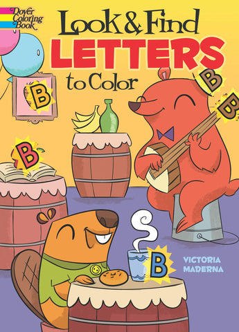 Look & Find Letters to Color