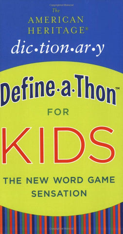 American Heritage Dictionary Define A Thon For Kid